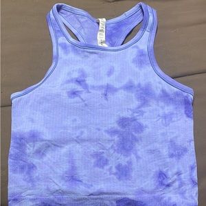Tie dye, lulu lemon tank top size 6